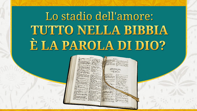 I segreti della bibbia focus: La Bibbia è stata ispirata direttamente da  Dio?